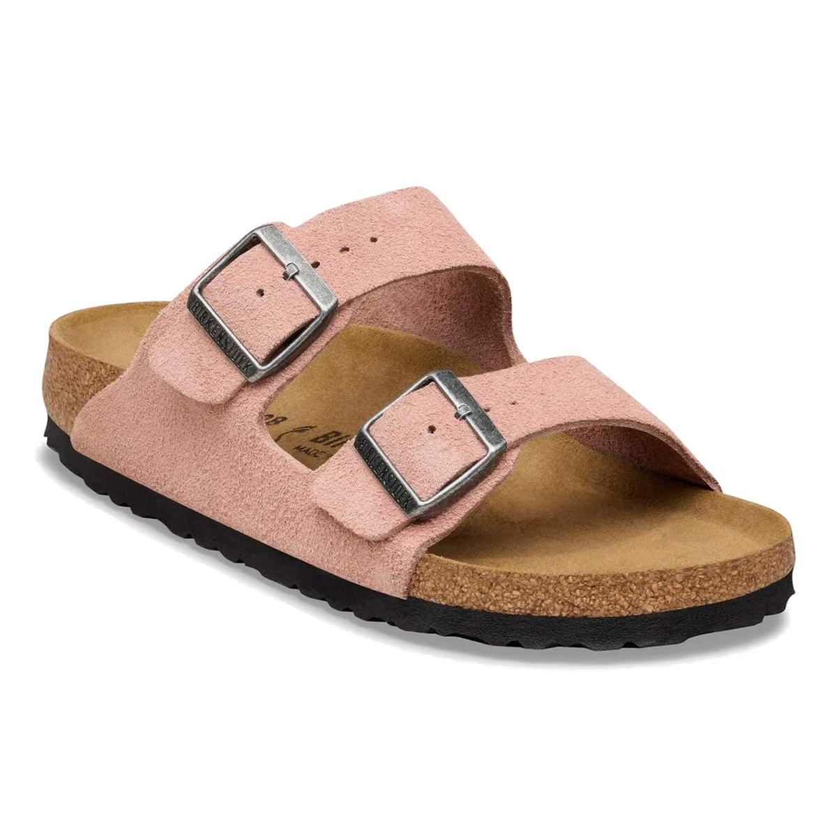 Birkenstock Arizona Pink Clay Suede Sandal