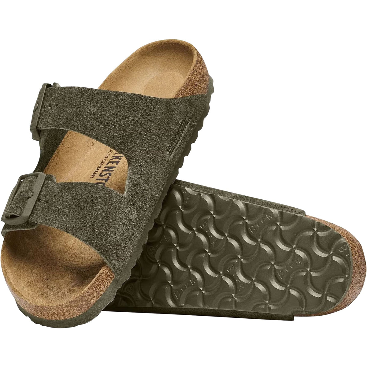 Birkenstock Arizona Thyme Suede Sandal