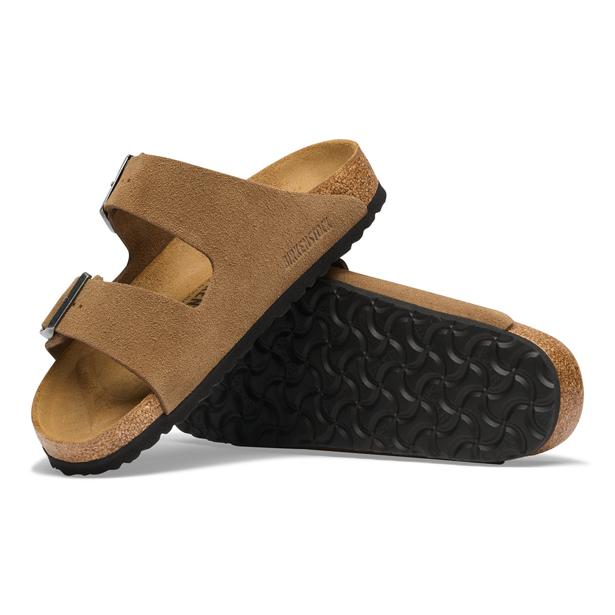Birkenstock Arizona Dark Tea Suede Sandal