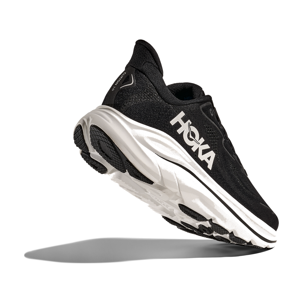 HOKA Clifton 10 Black-White Sneaker