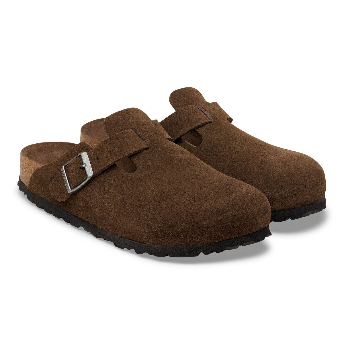 Birkenstock Boston Soft Footbed Suede Leather Carafe Tonal FB