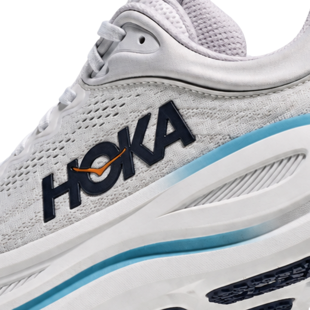 HOKA Bondi 9 Stardust Cosmic Grey Sneaker