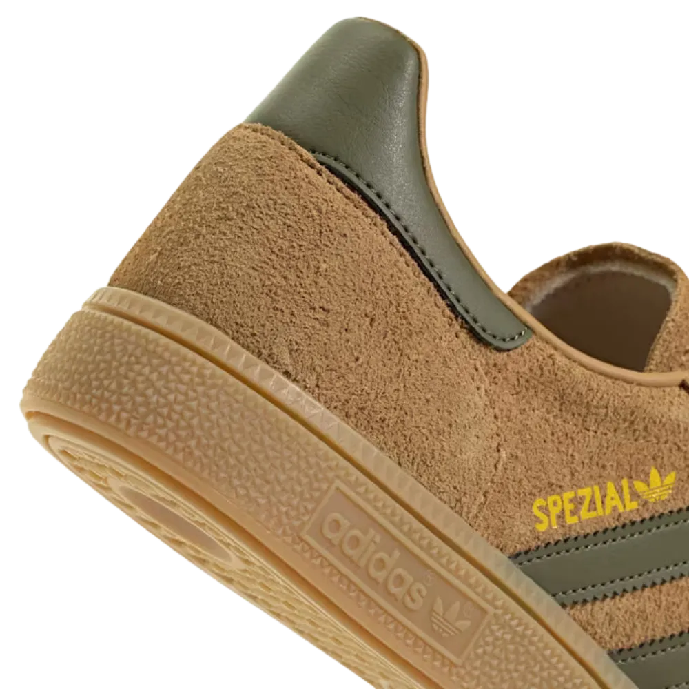 Adidas Handball Spezial Men's Beige Olive Green Sneaker