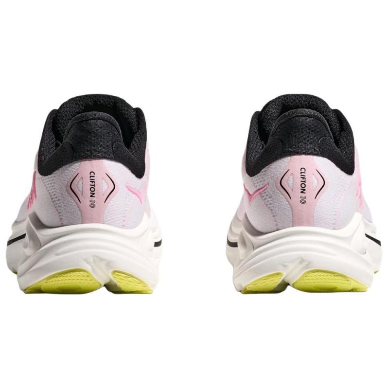 HOKA Clifton 10 White-Pink-Black Sneaker