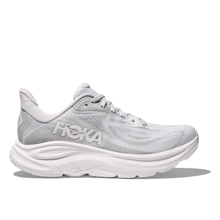 HOKA Clifton 10 Light Grey-Silver Sneaker