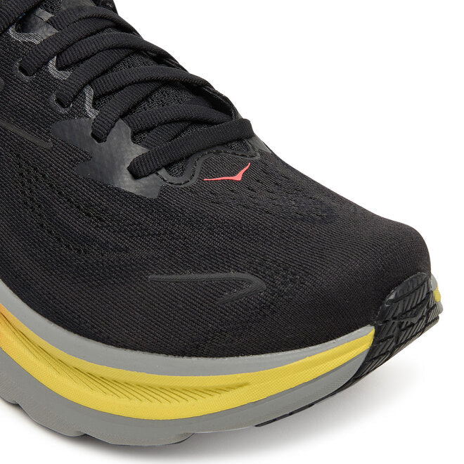 HOKA Clifton 10 Black-Grey Sneaker