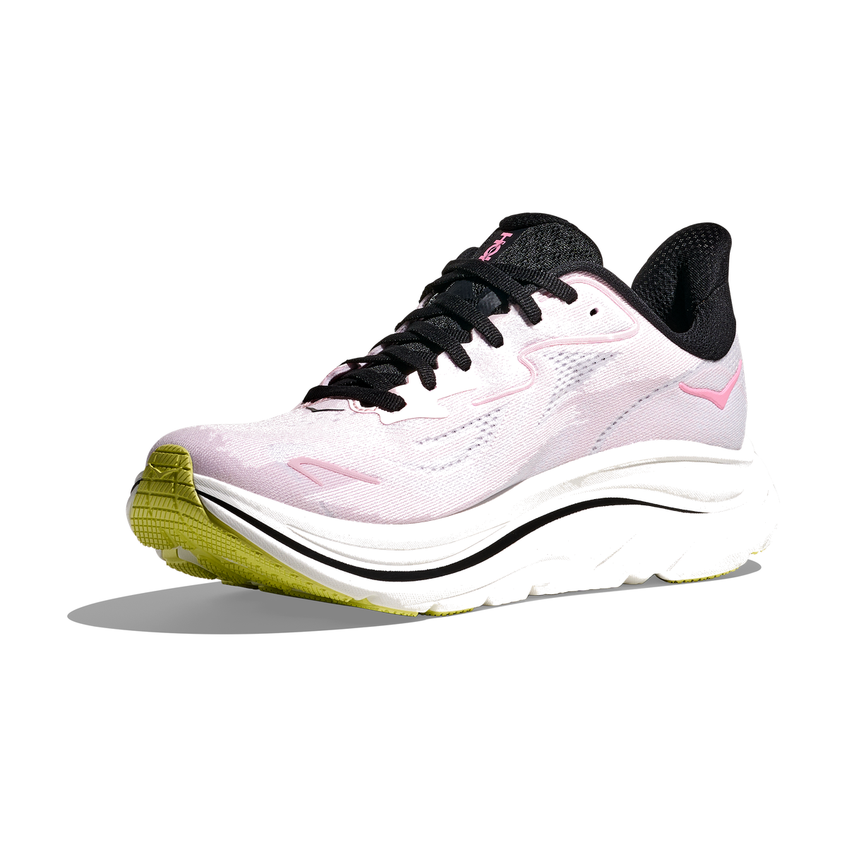 HOKA Clifton 10 White-Pink-Black Sneaker