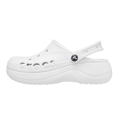 Crocs Baya Platform Clog 'White'