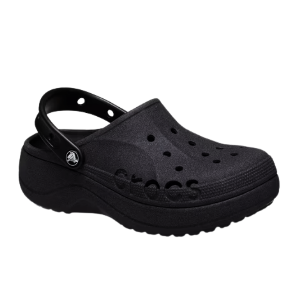 Crocs Baya Platform Clog 'Black'