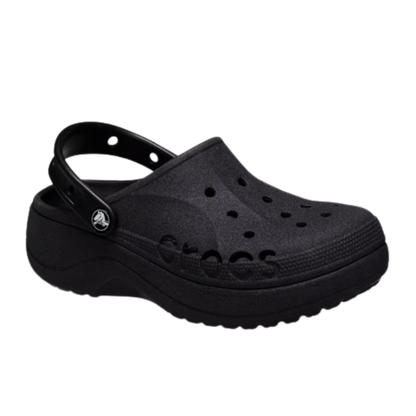 Crocs Baya Platform Clog 'Black'