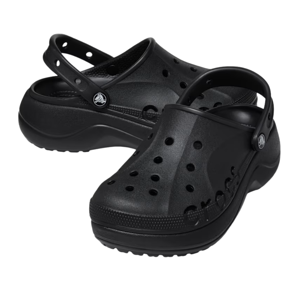 Crocs Baya Platform Clog 'Black'