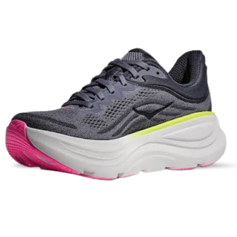 HOKA Bondi 9 Charcoal Grey Grey Skies Sneaker