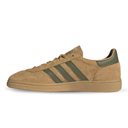 Adidas Handball Spezial Men's Beige Olive Green Sneaker