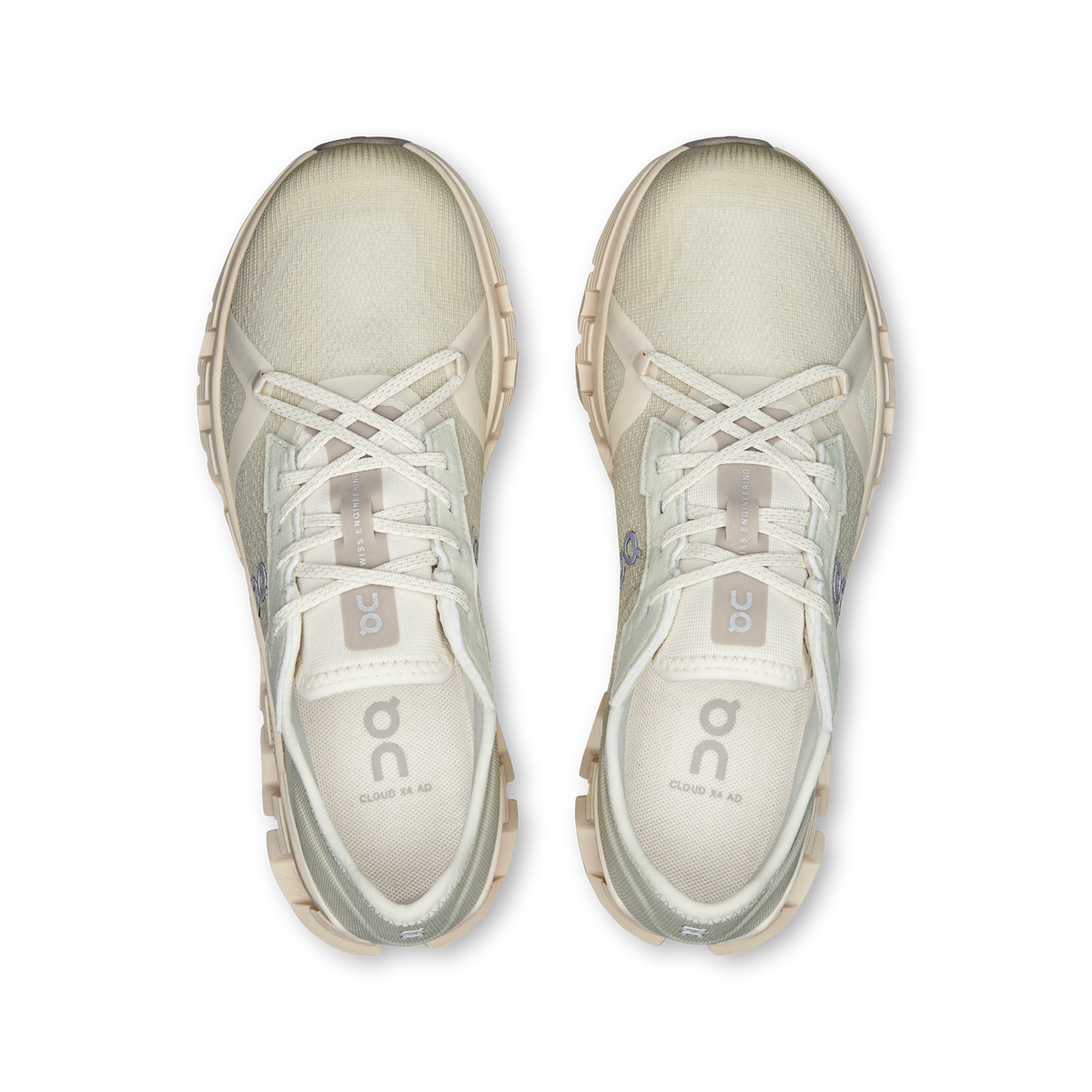 On Cloud X 4 AD 'Ghost/Dew' Sneaker